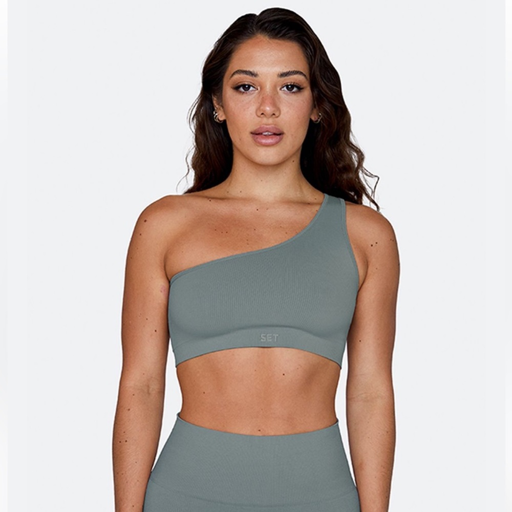 Set Active One Shoulder Bra